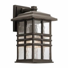 Kichler Beacon Square Wall Lantern Medium Old Bronze