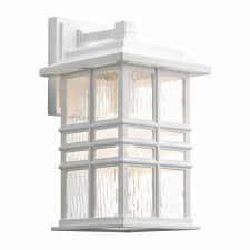 Kichler Beacon Square Wall Lantern Medium White