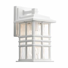 Kichler Beacon Square Wall Lantern Small White