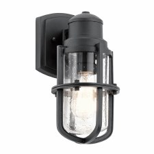 Kichler Suri Wall Lantern Black Small