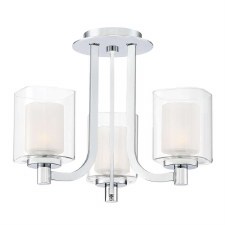 Quoizel Kolt Semi Flush Bathroom Ceiling Light