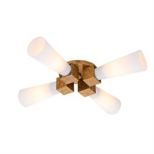 Elstead Kristy Trio Mount Ceiling Light Distressed Gold Elstead Kristy Trio Mount Ceiling Light Distressed Gold