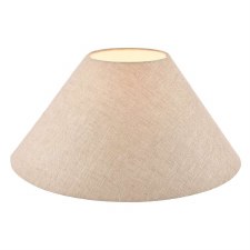 Laura Ashley Bray Tapered Shade 16" Natural Laura Ashley Bray Tapered Shade 16" Natural