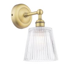 Laura Ashley Callaghan Bathroom Wall Light Matt Antique Brass