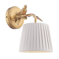 Laura Ashley Egelton Wall Light Aged Brass