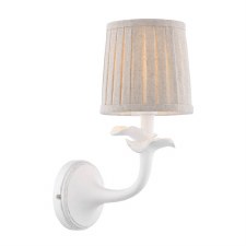 Laura Ashley Eleni Wall Light Matt White