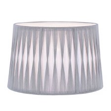 Laura Ashley Gathered Pleat Shade 30cm Blue & Ivory Laura Ashley Gathered Pleat Shade 30cm Blue & Ivory