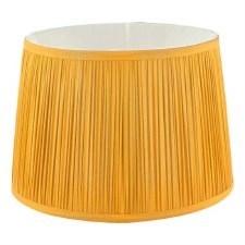 Laura Ashley Hemsley Pleated Shade 12" Ochre Laura Ashley Hemsley Pleated Shade 12" Ochre