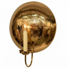 La Luna Wall Light Sconce Large Polished Brass Unlacquered La Luna Wall Light Sconce Large Polished Brass Unlacquered