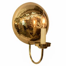 La Luna Wall Light Sconce Small Polished Brass Unlacquered La Luna Wall Light Sconce Small Polished Brass Unlacquered