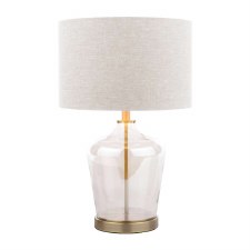 Laura Ashley Ockley Touch Table Lamp Antique Brass