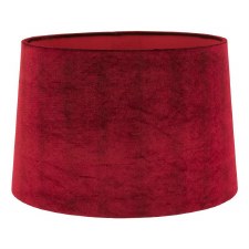 Laura Ashley Empire Velvet Shade 14" Cranberry Laura Ashley Empire Velvet Shade 14" Cranberry