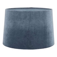 Laura Ashley Empire Velvet Shade 14" Seaspray Blue Laura Ashley Empire Velvet Shade 14" Seaspray Blue