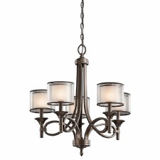 Kichler Lacey 5 Light Chandelier Mission Bronze