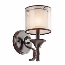 Kichler Lacey Wall Light Mission Bronze