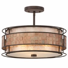 Quoizel Laguna Semi Flush Ceiling Light Quoizel Laguna Semi Flush Ceiling Light