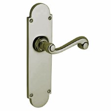 Brassart Constable 619 Door Handles Polished Nickel