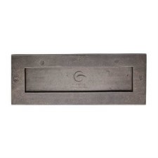 Heritage Letterplate RPW465 10.5" x 4" Rustic Pewter