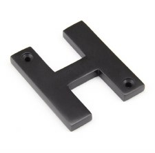 From The Anvil Letters H Aged Bronze