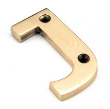 From The Anvil Letters J Polished Bronze