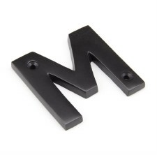 From The Anvil Letters M Aged Bronze