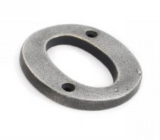 From The Anvil Letter O Antique Pewter