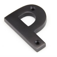 From The Anvil Letters P Aged Bronze