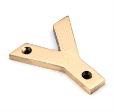 From The Anvil Letters Y Polished Bronze From The Anvil Letters Y Polished Bronze