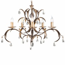 Elstead Lily 5 Arm Chandelier Elstead Lily 5 Arm Chandelier