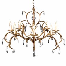 Elstead Lily 8 Light Chandelier Elstead Lily 8 Light Chandelier