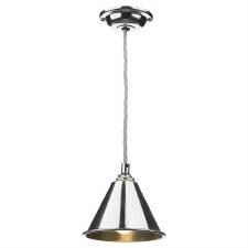 David Hunt London Pendant Light Polished Chrome