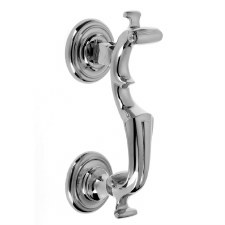 Croft London Doctor Door Knocker 4140 Polished Chrome