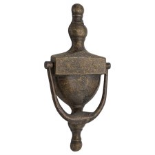 Lorena Door Knocker Large Antique Brass