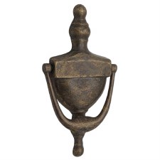 Lorena Door Knocker Small Antique Brass