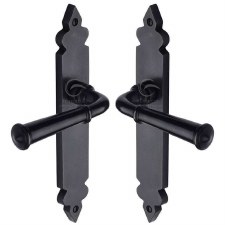 Heritage Ludlow Latch Door Handle RDB5810 Rustic Dark Bronze Heritage Ludlow Latch Door Handle RDB5810 Rustic Dark Bronze