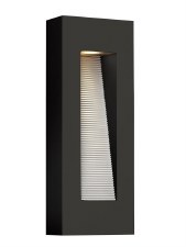 Hinkley Luna Rectangular Outdoor Wall Light Satin Black Hinkley Luna Rectangular Outdoor Wall Light Satin Black