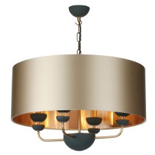 David Hunt Lunar Pendant With Large Shade