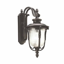 Kichler Luverne Medium Wall Lantern Rubbed Bronze