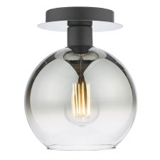 Lycia Semi Flush Pendant Black Lycia Semi Flush Pendant Black
