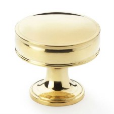 Lynd Cupboard Knob 38mm Polished Brass Unlacquered Lynd Cupboard Knob 38mm Polished Brass Unlacquered