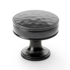 Lynd Hammered Cabinet Knob 38mm Dark Bronze