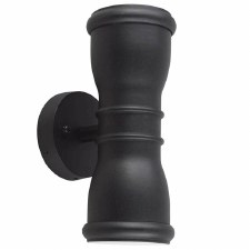 Elstead Malvern Up & Down Outdoor Wall Light Black