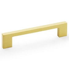 Marco Cabinet Pull Handle 128mm Satin Brass