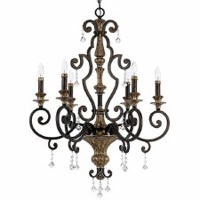 Quoizel Marquette 6 Light Chandelier Quoizel Marquette 6 Light Chandelier
