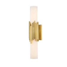 Elstead Marvele Bathroom Wall Light Aged Brass