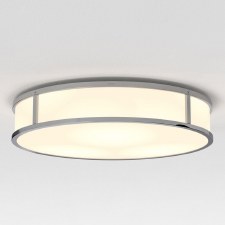 Mashiko Large Flush Round Ceiling Light Polished Chrome