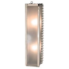 Ripple Medium Bulkhead Light Polished Nickel