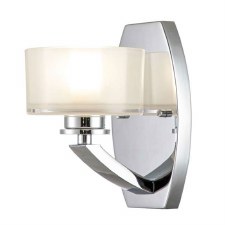 Hinkley Meridian Bathroom Wall Light Polished Chrome