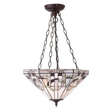 Interiors 1900 Metropolitan Tiffany Medium Pendant 70777 Interiors 1900 Metropolitan Tiffany Medium Pendant 70777