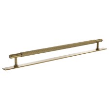 Battersea Linear Cabinet Pull with Backplate 320mm Antique Brass Battersea Linear Cabinet Pull with Backplate 320mm Antique Brass